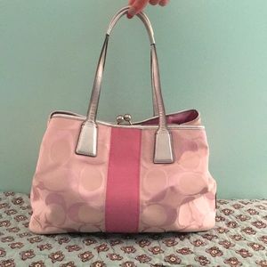 Pink Coach Purse